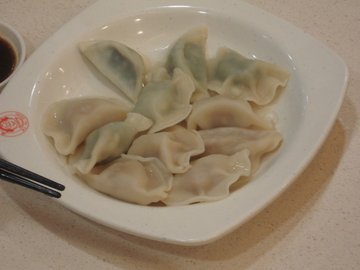 韭菜、大白菜水饺