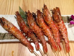 烤虾