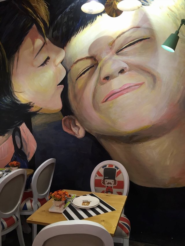 墙上的画
