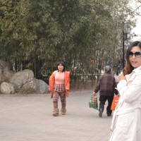 吃海鲜长大的美女