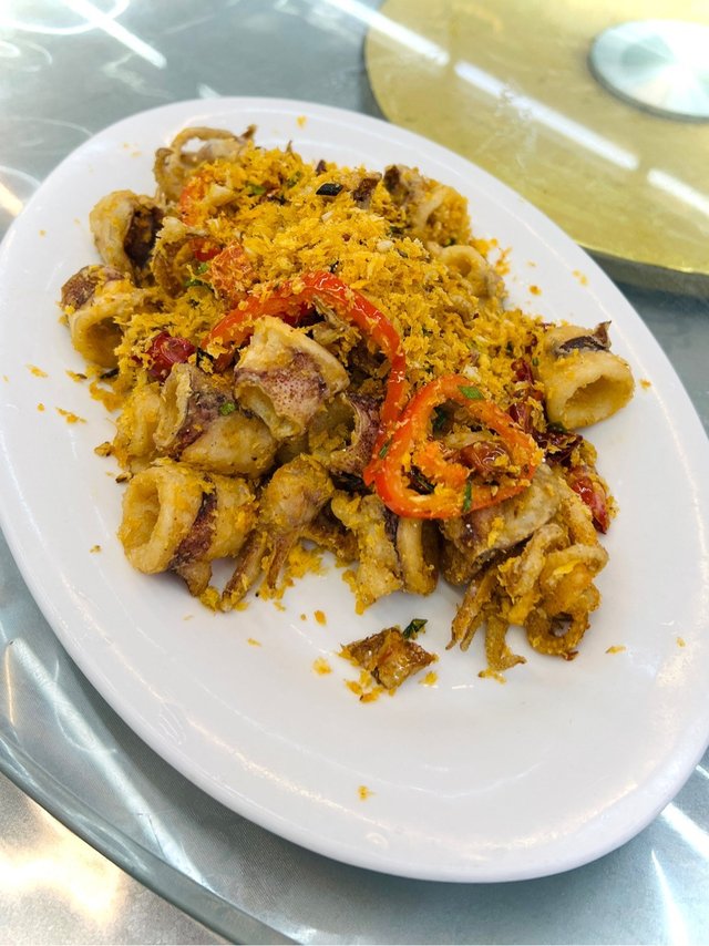 salted&pepper little squid tubes