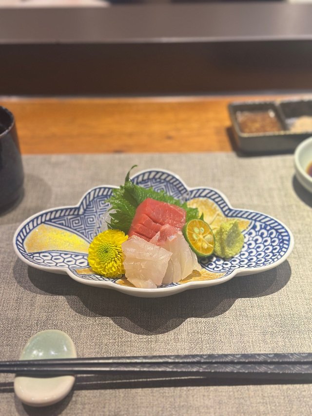 刺身（真鯛、金槍魚、赤身）