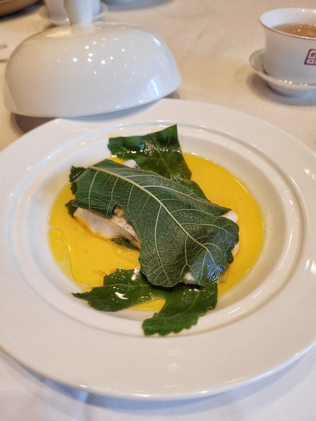 無花果葉姜茸蒸脫骨興凱湖大白魚