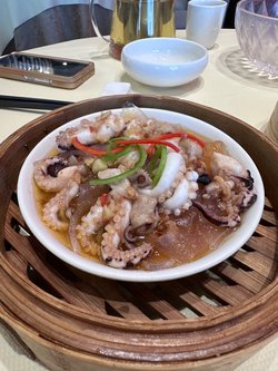 鮮沙薑蒸八爪魚