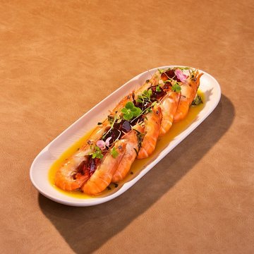 茶冻薄荷罗氏虾