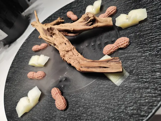 花生鹅肝爽芥兰